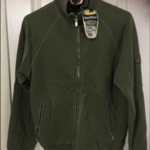 Army green sweatshirt